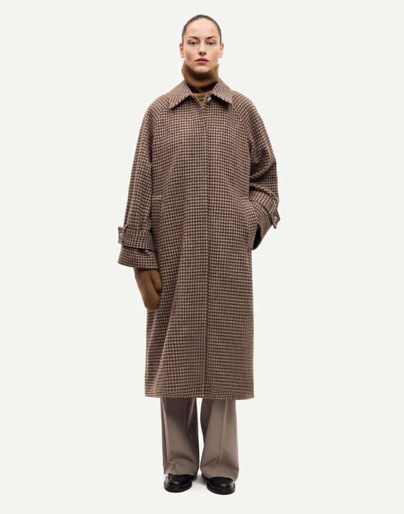 Samsøe Samsøe Women Outerwear Alma Coat Aluminum F23300165-ALUMINUM CH.