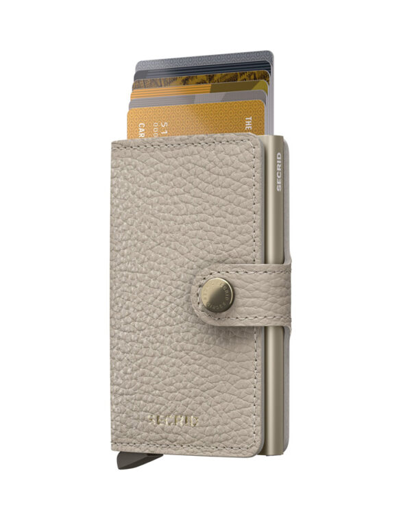 Secrid Accessories Wallets & cardholders Miniwallets Miniwallet Pebble Latte MPe-Latte