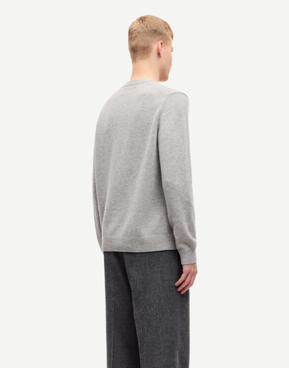 Samsøe Samsøe Mehed Kampsunid ja pusad Sapatrik Kampsun Grey Melange M24900016-Grey mel.