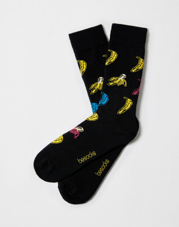 BeSocks Accessories Socks BeBanana Black Socks BeBanana Black