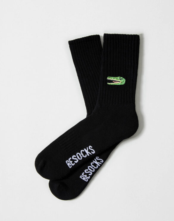 BeSocks Accessories Socks  BeCrocodile Black