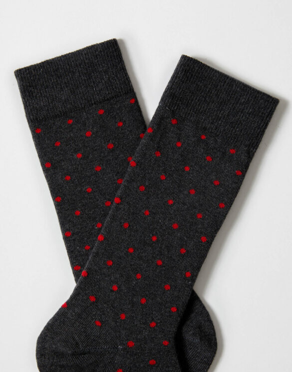 BeSocks Sokid Aksessuaarid  BeDots Dark Grey