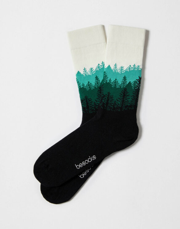 BeSocks Accessories Socks BeForest Black Socks BeForest Black