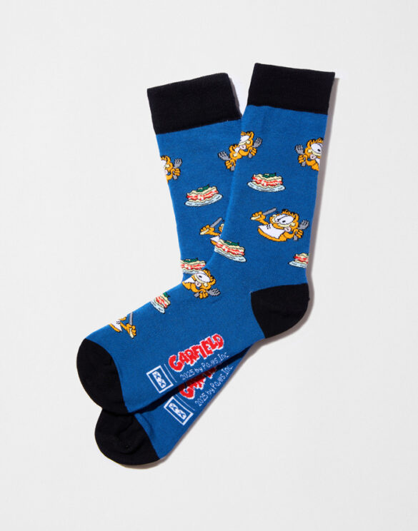 BeSocks Accessories Socks  BeGarfield Foodie Blue