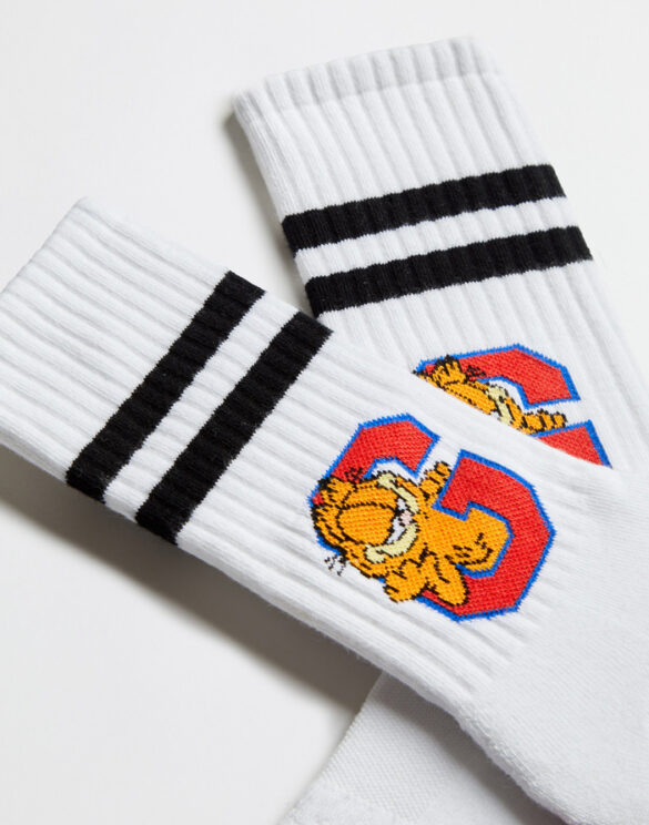 BeSocks Sokid Aksessuaarid  BEGARFIELD G White