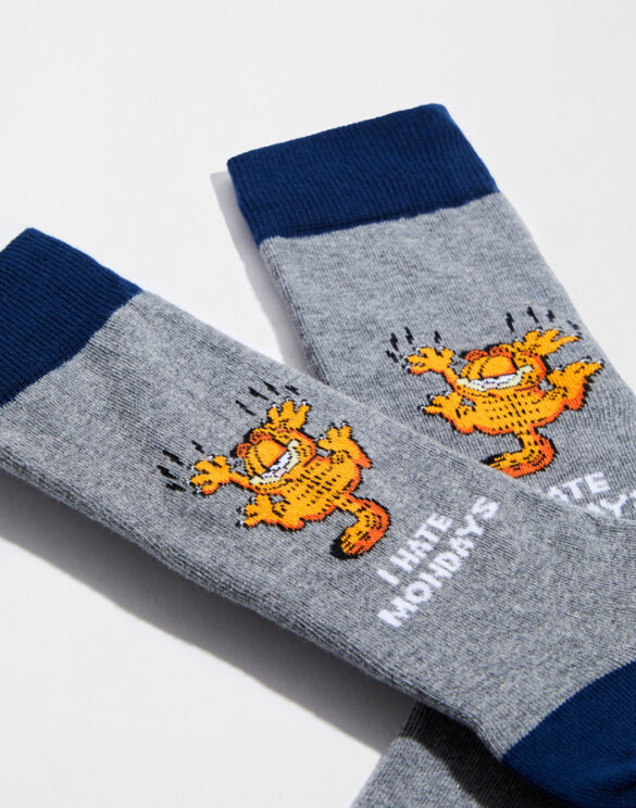 BeSocks Sokid Aksessuaarid  BeGarfield Grey