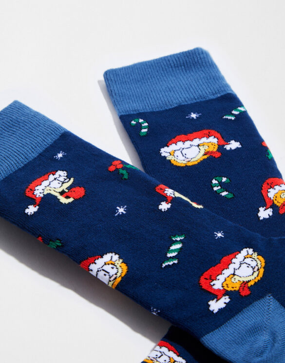 BeSocks Aksessuaarid Sokid  BeGarfield Santa Blue