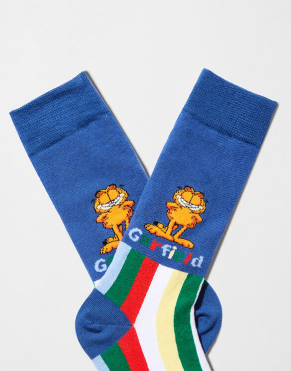 BeSocks Aksessuaarid Sokid  BeGarfield Stripes Blue