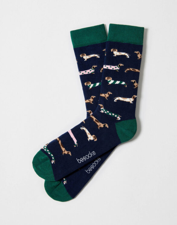 BeSocks Accessories Socks BePets Navy Socks BePets Navy