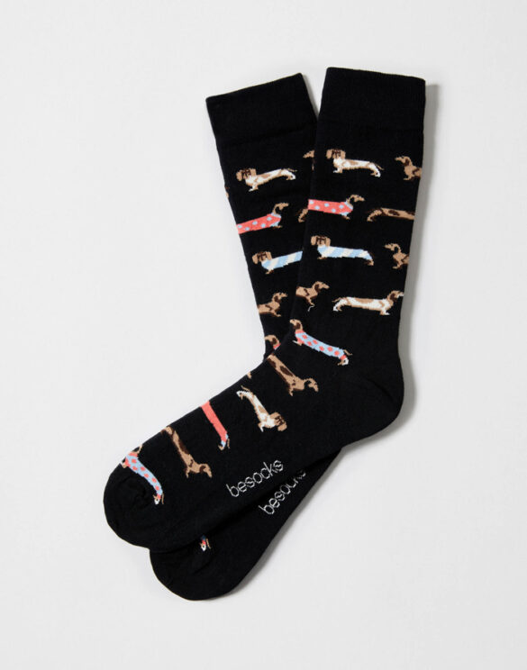 BeSocks Accessories Socks BePets Black Socks BePets Black