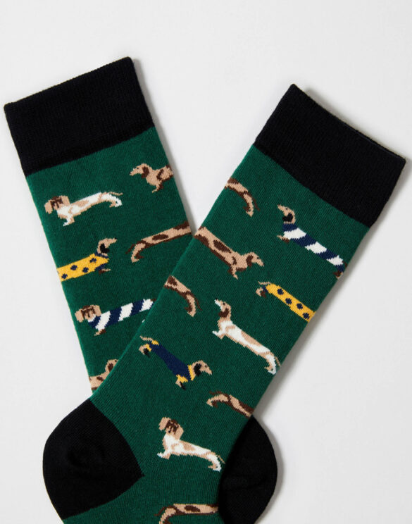BeSocks Accessories Socks  BePets Green