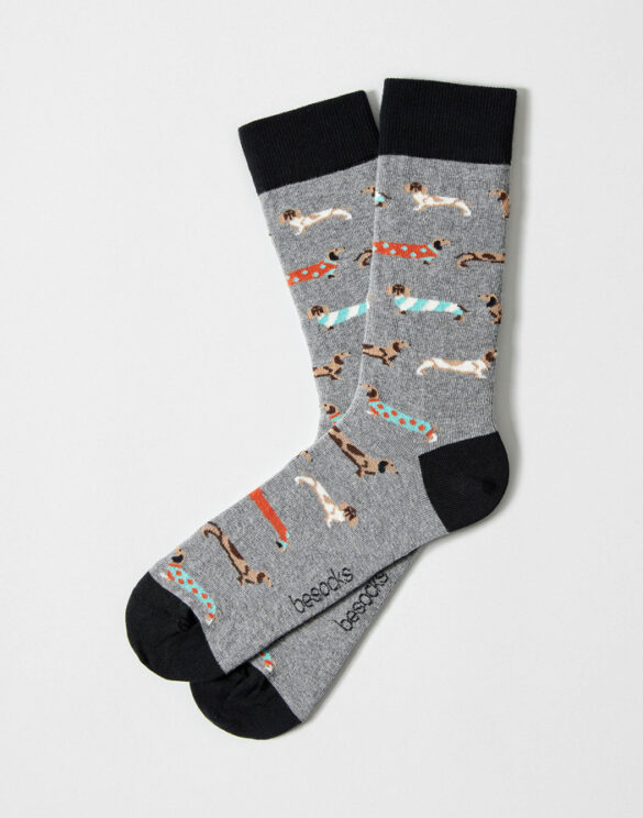 BeSocks Accessories Socks BePets Grey Socks BePets Grey