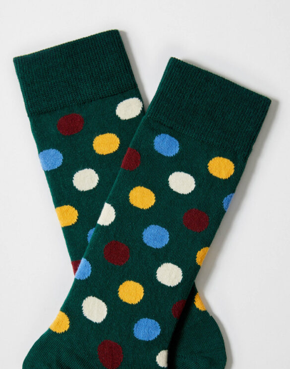 BeSocks Sokid Aksessuaarid  BePolkadots Green