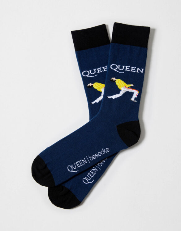 BeSocks Accessories Socks BeQueen Freddie Blue Socks BeQueen Freddie Blue