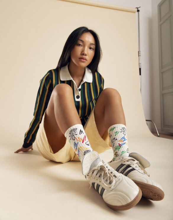 BeSocks Accessories Socks BeSnoopy White Urban Street Socks BESNOOPY White