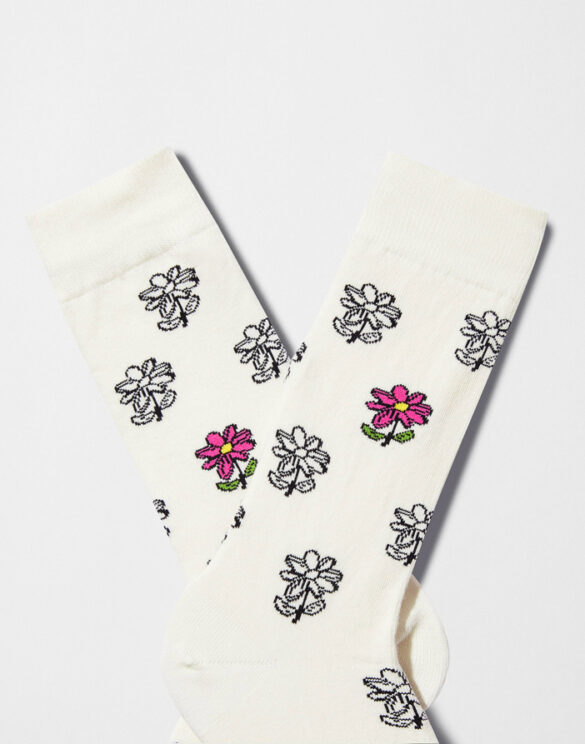 BeSocks Aksessuaarid Sokid  BeFlower Offwhite
