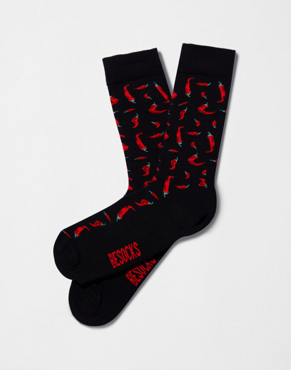 BeSocks Accessories Socks  BeChili Black