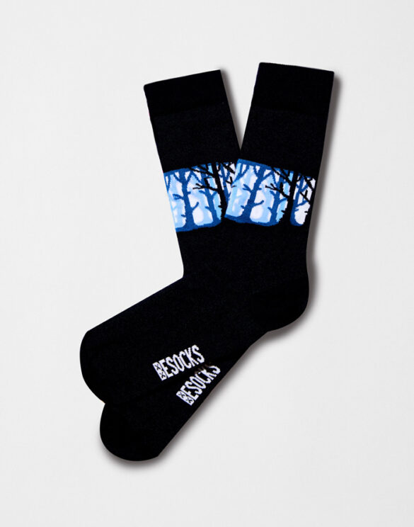 BeSocks Accessories Socks  BeWoods Black