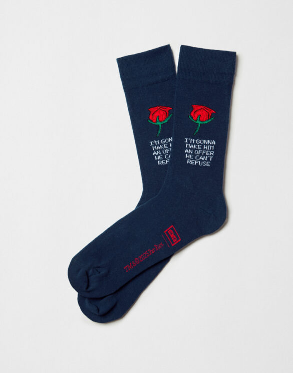 BeSocks Accessories Socks  BeThe Godfather Navy