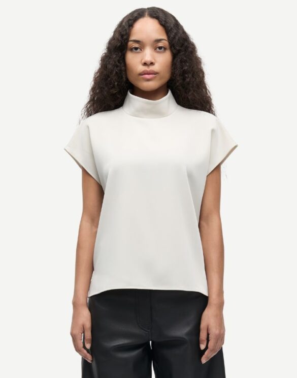 Samsøe Samsøe F25400100-PUMICE STONE } Sahoys Top Pumicle Stone Women Blouses and tops