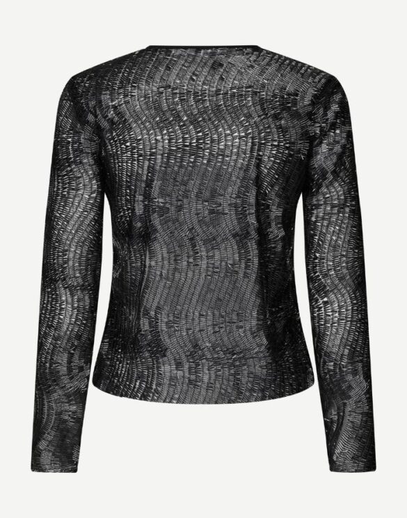 Samsøe Samsøe Naised Pluusid ja topid Saruby Pluus Must F25400113-BLACK