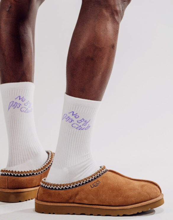 No Bad Days Club Accessories Socks  ACID-LAVENDER