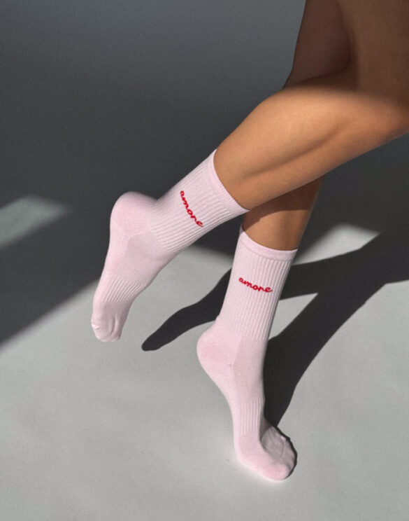 No Bad Days Club Accessories Socks  AMORE-ROSÉ