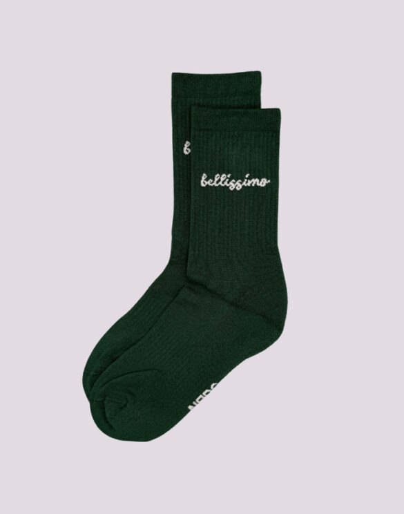 No Bad Days Club Sokid Aksessuaarid  BELLISSIMO-DARK GREEN