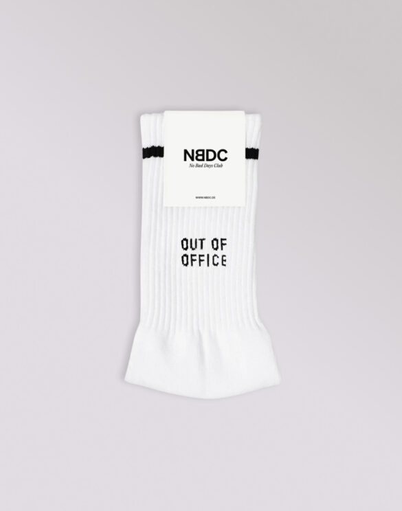 No Bad Days Club Sokid Aksessuaarid  OOO-RETRO-WHITE
