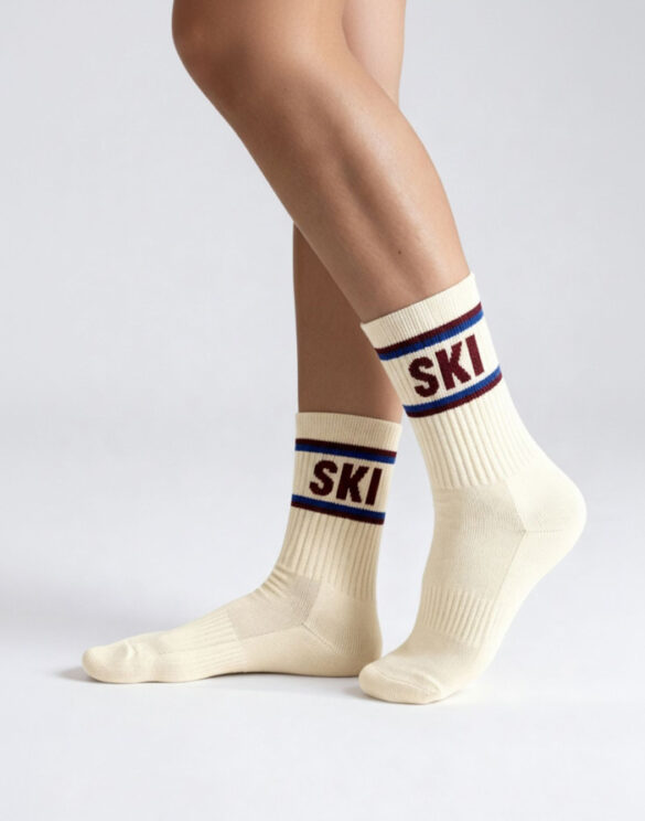 No Bad Days Club Accessories Socks Ski Socks SKI-CREAM