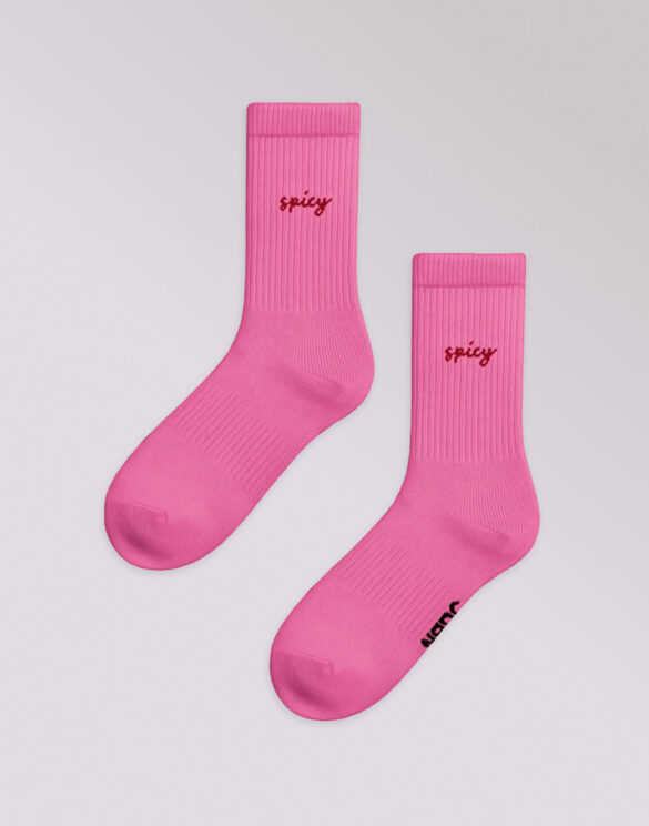 No Bad Days Club Aksessuaarid Sokid  SPICY-PINK