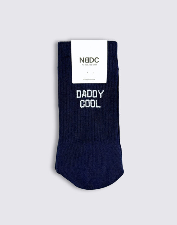 No Bad Days Club Accessories Socks Daddy Cool Socks DC-BLUE-WHITE
