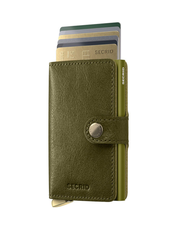 Secrid Premium Miniwallet Basco Olive+ Rahakott