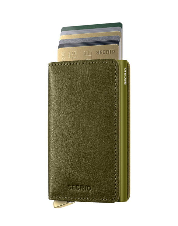 Secrid Premium Slimwallet Basco Olive+ Rahakott