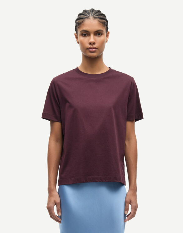 Samsøe Samsøe F25200025-FUDGE CAMERA } Sacamino SS T-Shirt Fudge Camera Women T-Shirts