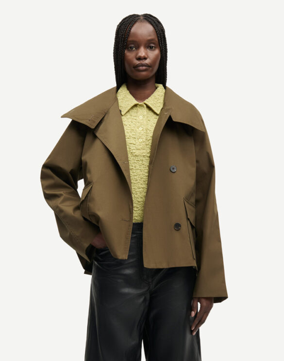 Samsøe Samsøe F26100174-BEECH } Sagia Jacket Beech Women Jackets
