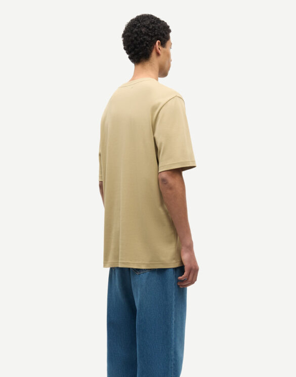 Samsøe Samsøe M26100079-OLIVE GRAY Sajesper T-Särk Olive Gray Meeste riided T-särgid