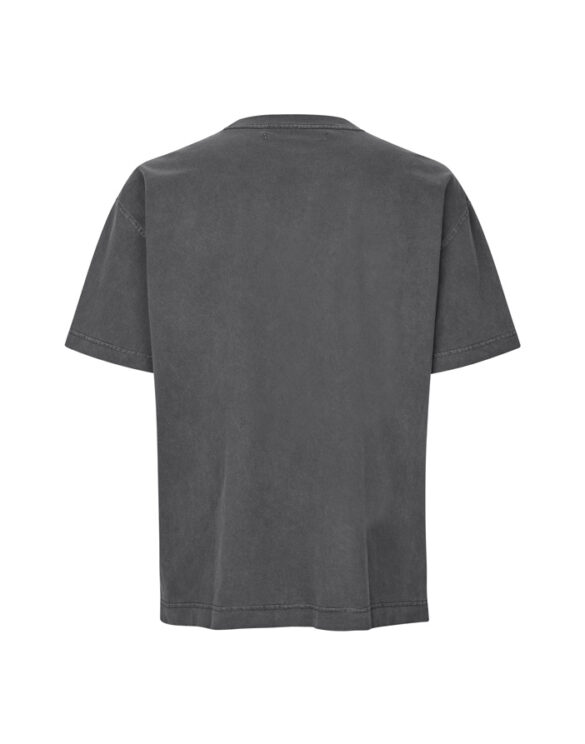 Samsøe Samsøe M25400039-BLACK Sajoel Must T-Särk Meeste riided T-särgid