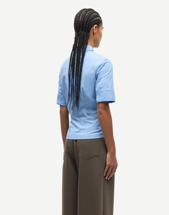 Samsøe Samsøe F26100034-BEL AIR BLUE Sasky SS Särk Bel Air Blue Naised Pluusid ja topid