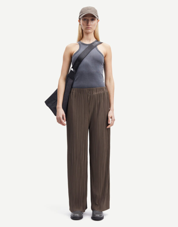 Samsøe Samsøe F21200187-MAJOR BROWN } Uma Trousers Major Brown Women Pants