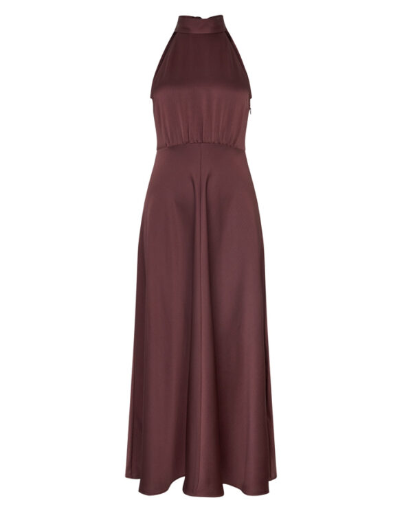 Samsøe Samsøe F20500071-FUDGE Rheo Kleit Fudge Naised Kleidid