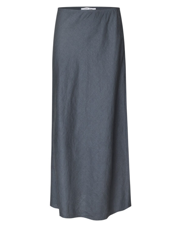 Samsøe Samsøe F26200116-OMBRE BLUE } Saagneta Long Skirt Ombre Blue Women Skirts