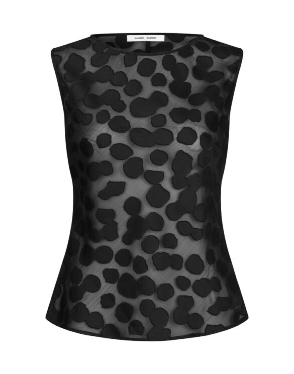 Samsøe Samsøe F26200126-BLACK } Saagne Top Black Women Blouses and tops