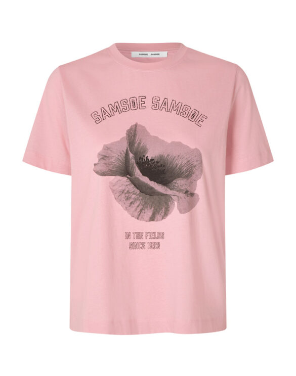 Samsøe Samsøe Women T-Shirts Sacamino Ss T-Shirt Mauve Fields F25200025-MAUVE FIELDS