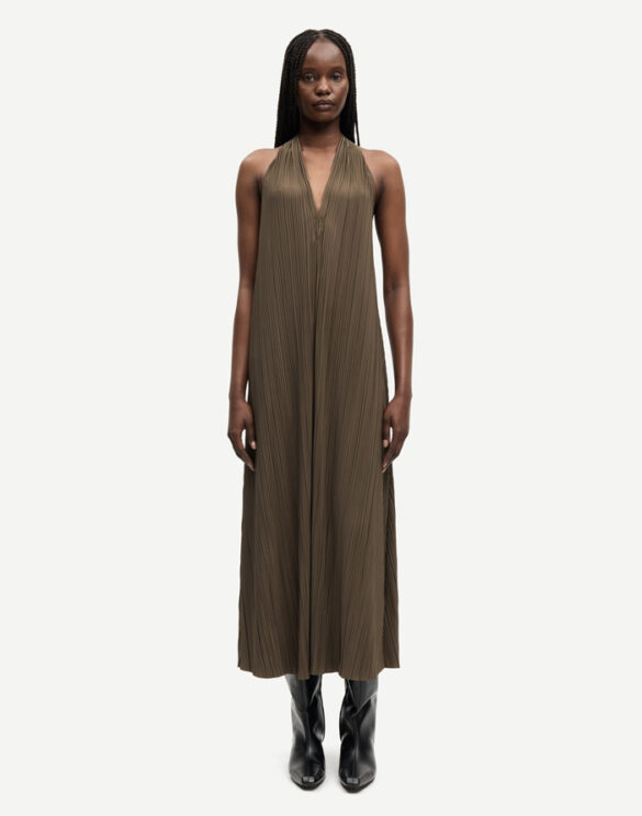 Samsøe Samsøe Women Dresses Sacille Dress Major Brown F26100044-MAJOR BROWN