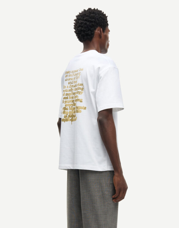 Samsøe Samsøe M26200137-YELLOW MELT Sasteven T-Särk Yellow Melt Mehed T-särgid