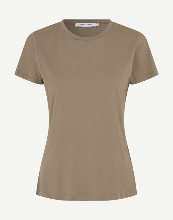 Samsøe Samsøe F00012050-BRINDLE Solly Solid Brindle T-Särk Naised T-särgid