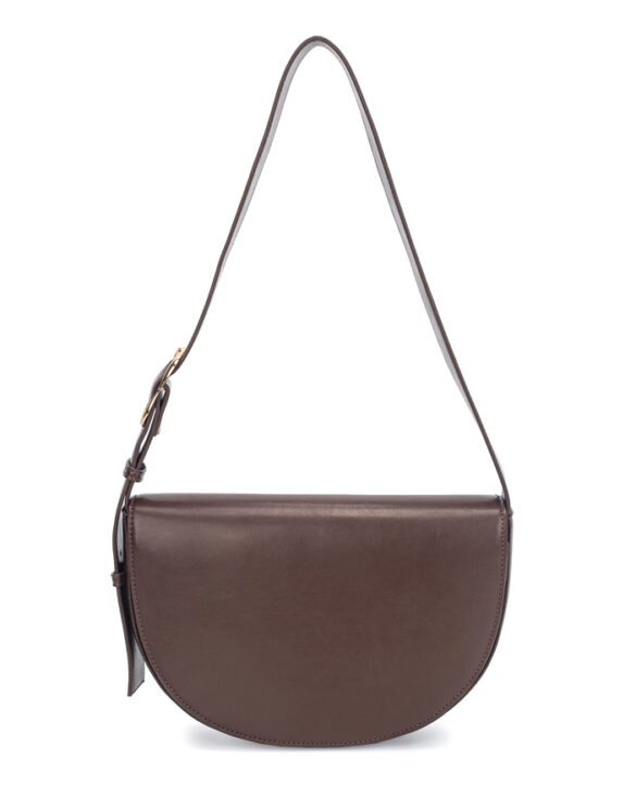 Hvisk Aksessuaarid Kotid Cliff Glossy Structure Hardware Cocoa Õlakott Õlakotid 2601-072-010501-496 Cocoa