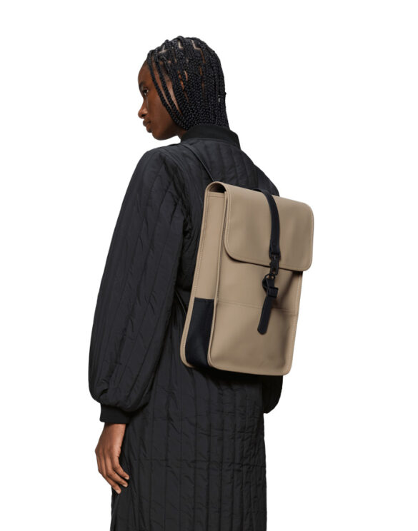 Rains 13020-133 Beige Backpack Mini Beige Seljakott   Kotid