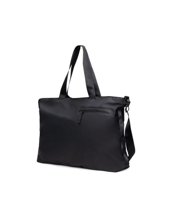 Rains 16430-01 Black Dash Messenger Tote Bag Must Kandekott   Kotid
